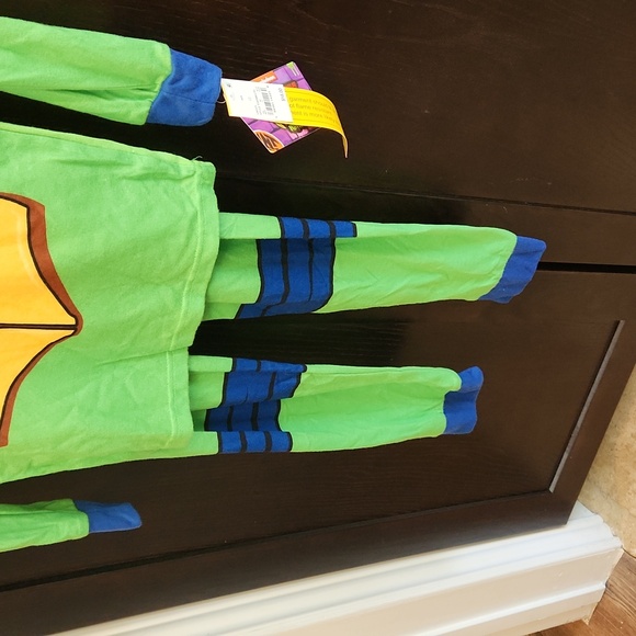NWT Teenage Mutant Ninja Turtles Sz 12 matching set Halloween **NO MASK - Picture 2 of 3